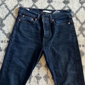 Levi’s wedgie Black straight jeans
